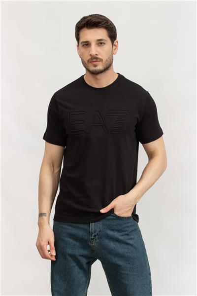 EA7 Erkek Bisiklet Yaka T-Shirt