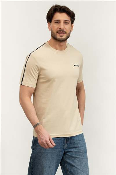 EA7 Erkek Bisiklet Yaka T-Shirt