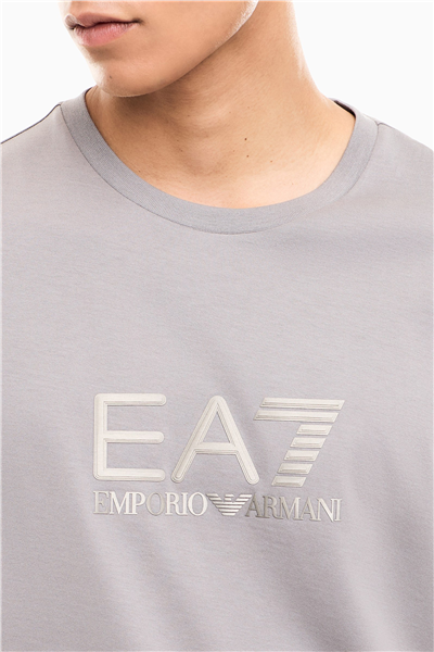 EA7 Erkek Bisiklet Yaka T-Shirt