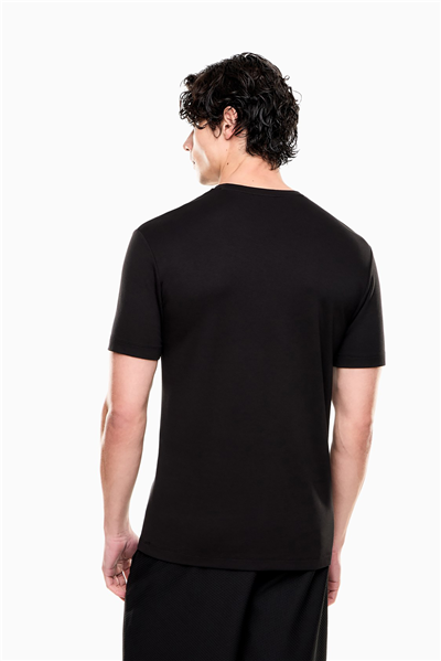 EA7 Erkek Bisiklet Yaka T-Shirt