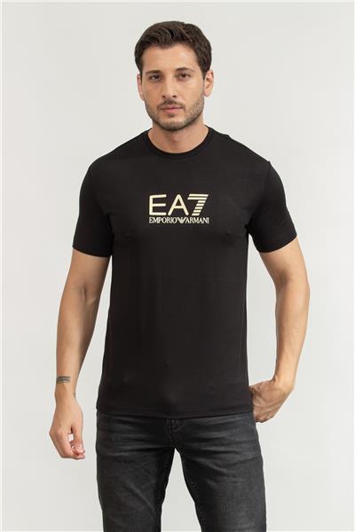 EA7 Erkek Bisiklet Yaka T-Shirt