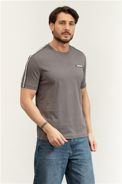 EA7 Erkek Bisiklet Yaka T-Shirt
