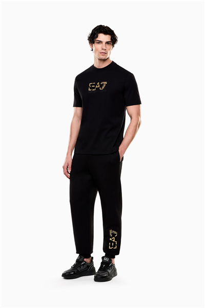 EA7 Erkek Bisiklet Yaka T-Shirt