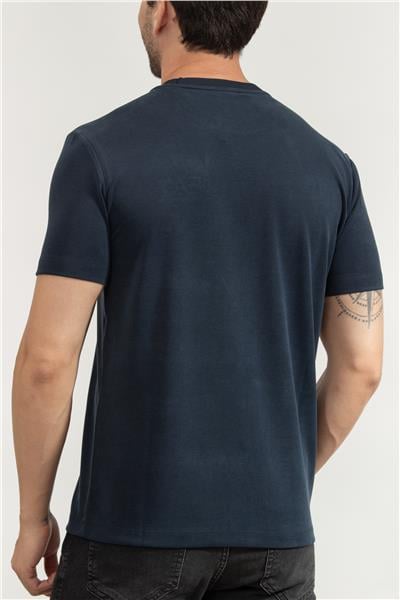 EA7 Erkek Bisiklet Yaka T-Shirt