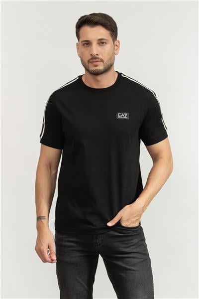 EA7 Erkek Bisiklet Yaka T-Shirt