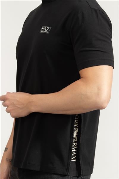 EA7 Erkek Bisiklet Yaka T-Shirt