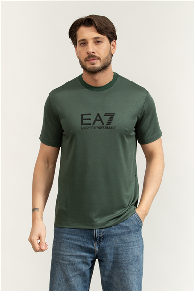 EA7 Erkek Bisiklet Yaka T-Shirt
