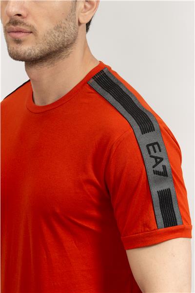 EA7 Erkek Bisiklet Yaka T-Shirt