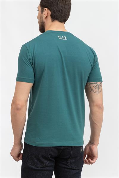 EA7 Erkek Bisiklet Yaka T-Shirt