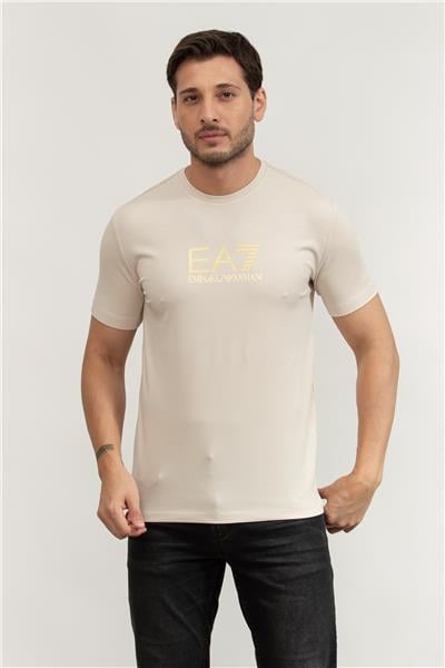 EA7 Erkek Bisiklet Yaka T-Shirt