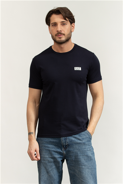 EA7 Erkek Bisiklet Yaka T-Shirt
