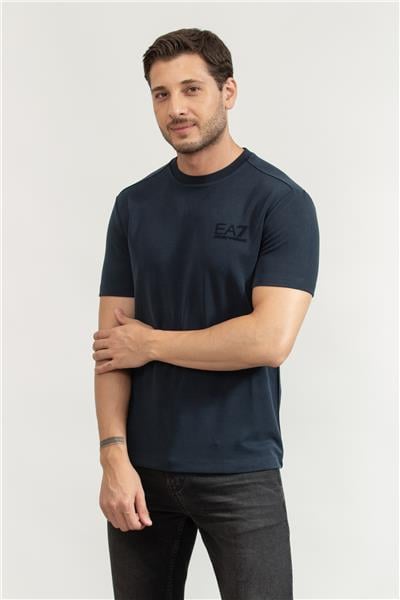 EA7 Erkek Bisiklet Yaka T-Shirt