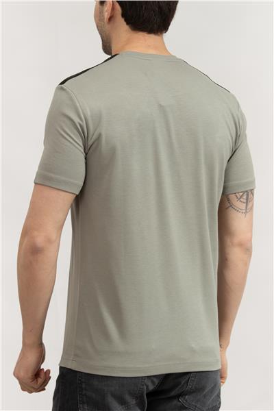 EA7 Erkek Bisiklet Yaka T-Shirt