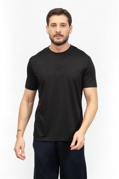 EA7 Erkek Bisiklet Yaka T-Shirt