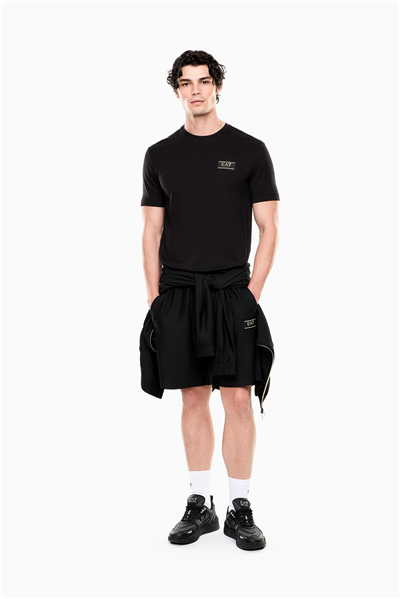 EA7 Erkek Bisiklet Yaka T-Shirt