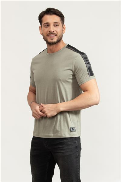 EA7 Erkek Bisiklet Yaka T-Shirt