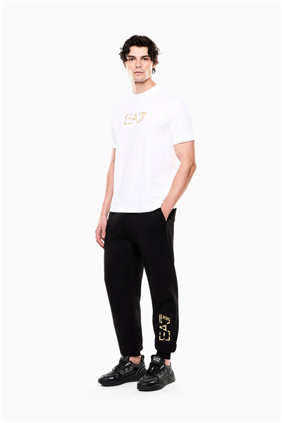 EA7 Erkek Bisiklet Yaka T-Shirt