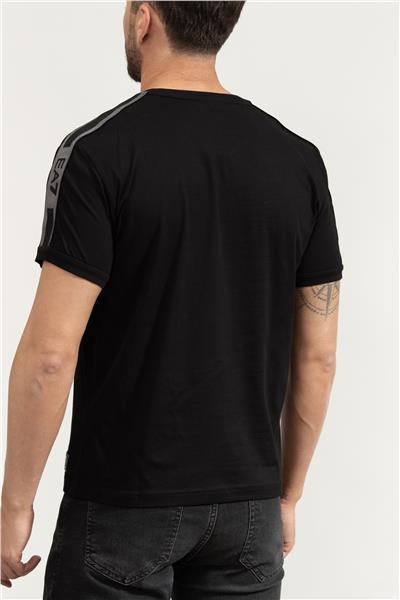 EA7 Erkek Bisiklet Yaka T-Shirt