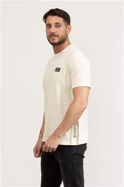 EA7 Erkek Bisiklet Yaka T-Shirt
