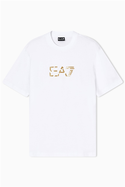 EA7 Erkek Bisiklet Yaka T-Shirt
