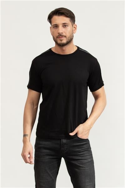 EA7 Erkek Bisiklet Yaka T-Shirt