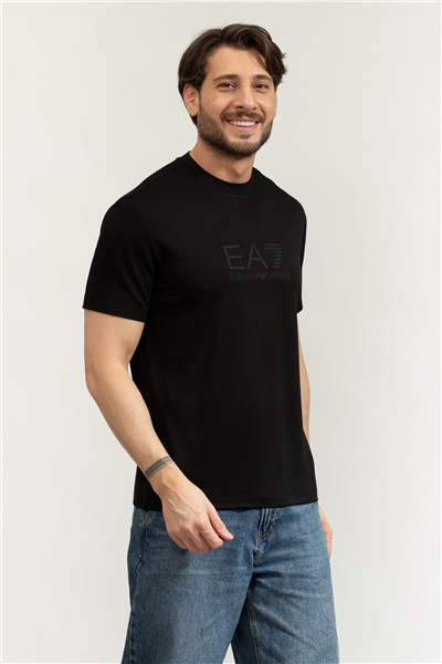 EA7 Erkek Bisiklet Yaka T-Shirt