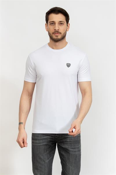 EA7 Erkek Bisiklet Yaka T-Shirt