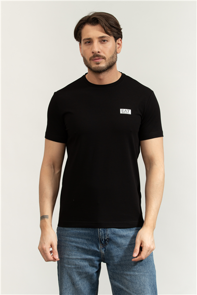 EA7 Erkek Bisiklet Yaka T-Shirt