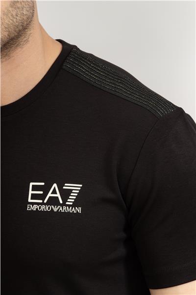 EA7 Erkek Bisiklet Yaka T-Shirt