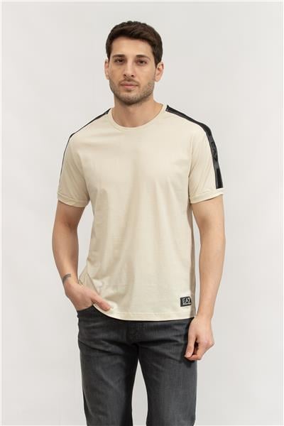 EA7 Erkek Bisiklet Yaka T-Shirt