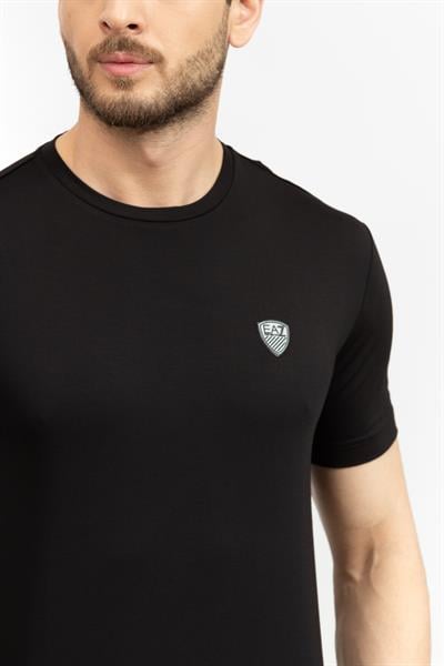 EA7 Erkek Bisiklet Yaka T-Shirt