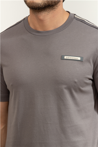 EA7 Erkek Bisiklet Yaka T-Shirt