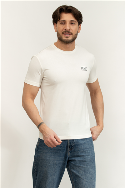 EA7 Erkek Bisiklet Yaka T-Shirt