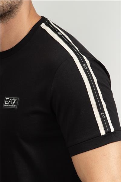 EA7 Erkek Bisiklet Yaka T-Shirt