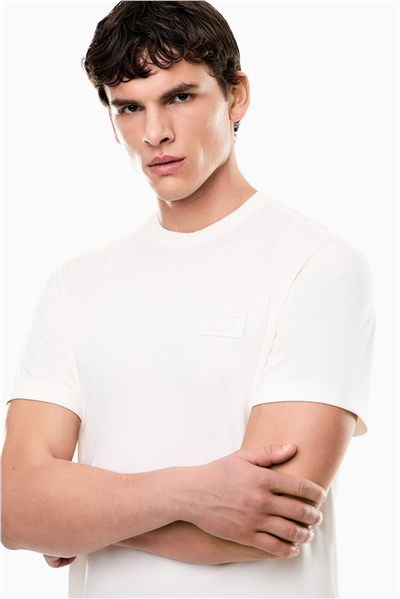 EA7 Erkek Bisiklet Yaka T-Shirt