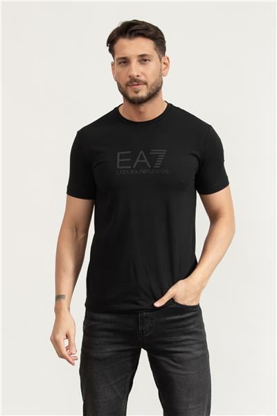 EA7 Erkek Bisiklet Yaka T-Shirt