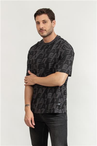 EA7 Erkek Bisiklet Yaka T-Shirt