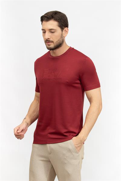EA7 Erkek Bisiklet Yaka T-Shirt