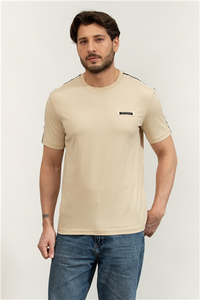 EA7 Erkek Bisiklet Yaka T-Shirt