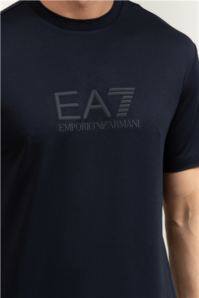 EA7 Erkek Bisiklet Yaka T-Shirt