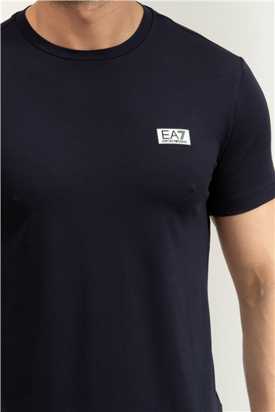 EA7 Erkek Bisiklet Yaka T-Shirt
