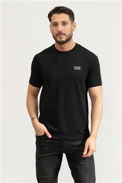 EA7 Erkek Bisiklet Yaka T-Shirt
