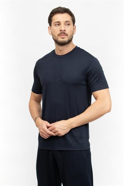 EA7 Erkek Bisiklet Yaka T-Shirt