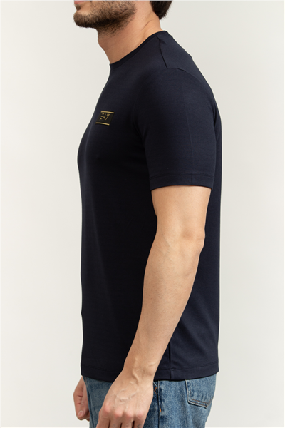 EA7 Erkek Bisiklet Yaka T-Shirt