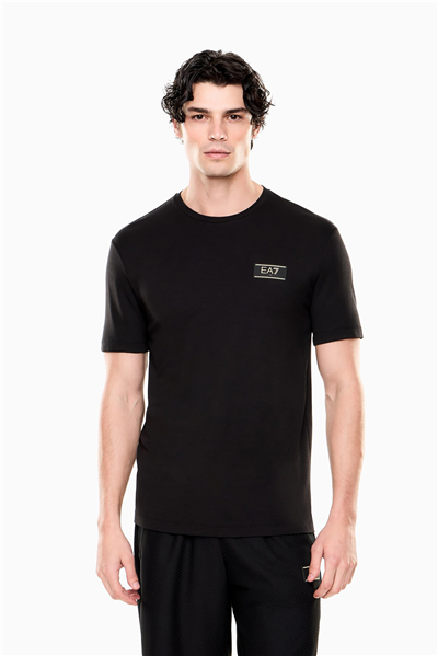 EA7 Erkek Bisiklet Yaka T-Shirt