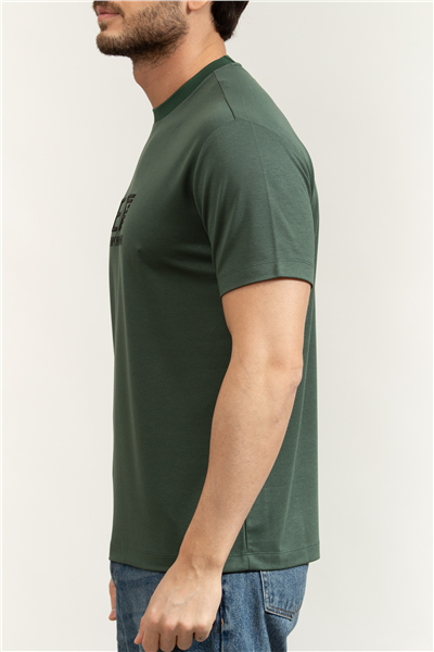 EA7 Erkek Bisiklet Yaka T-Shirt