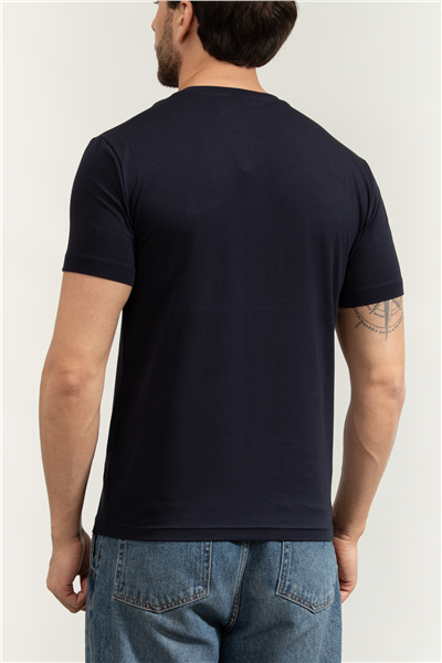 EA7 Erkek Bisiklet Yaka T-Shirt