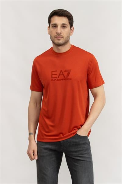 EA7 Erkek Bisiklet Yaka T-Shirt