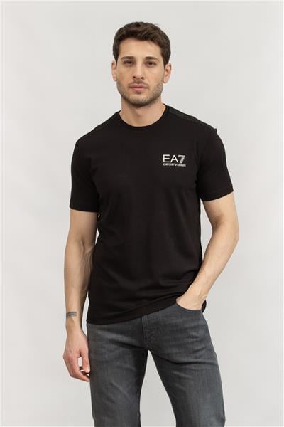 EA7 Erkek Bisiklet Yaka T-Shirt