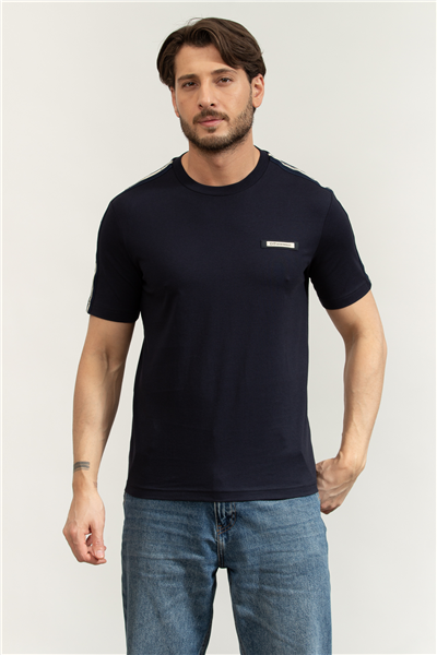 EA7 Erkek Bisiklet Yaka T-Shirt